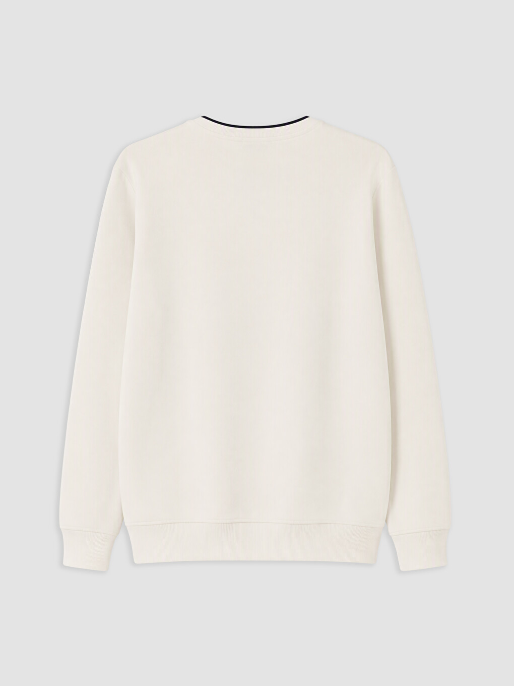 Man White Sweatshirt-5