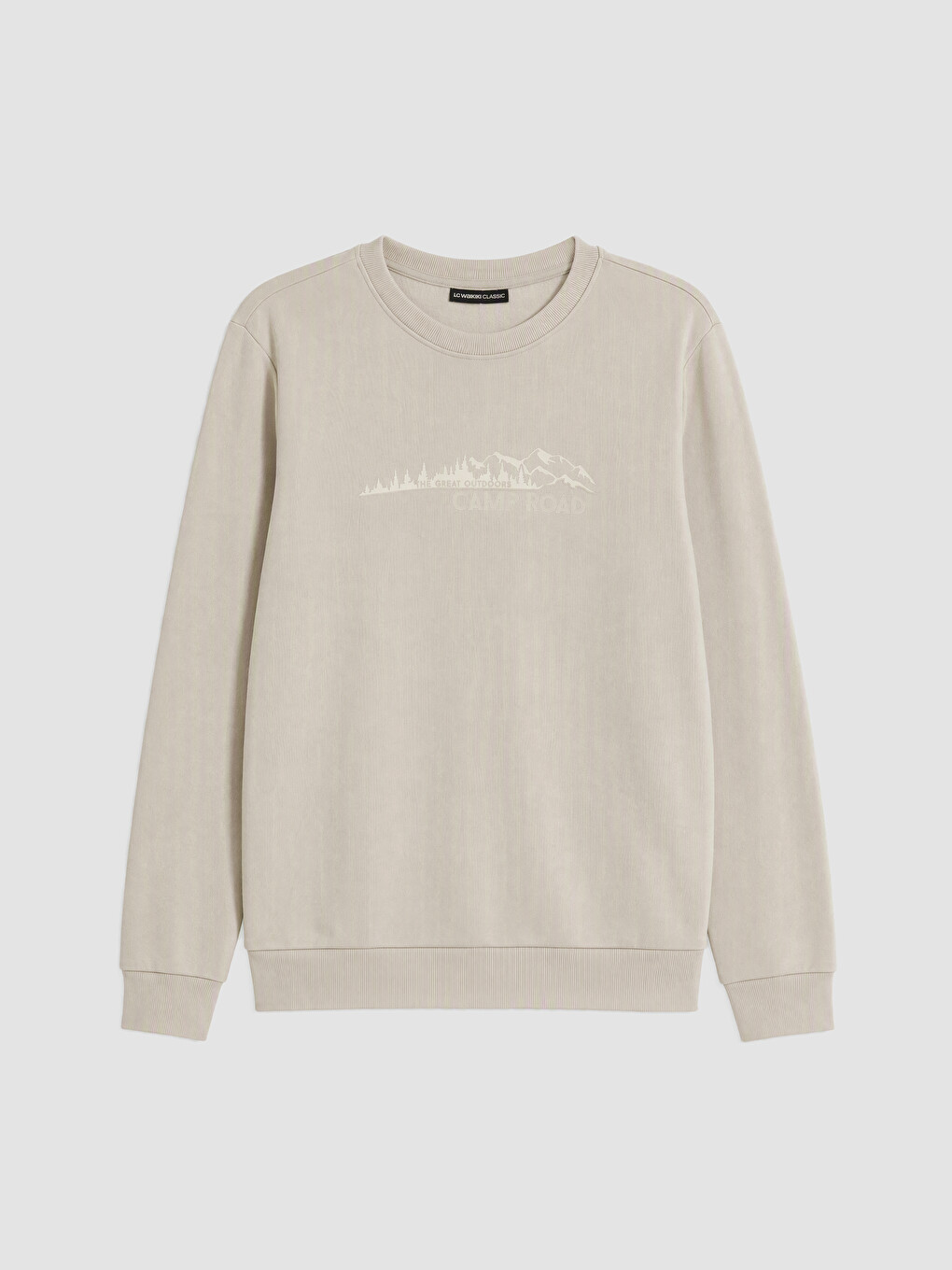 Man Beige Sweatshirt-3