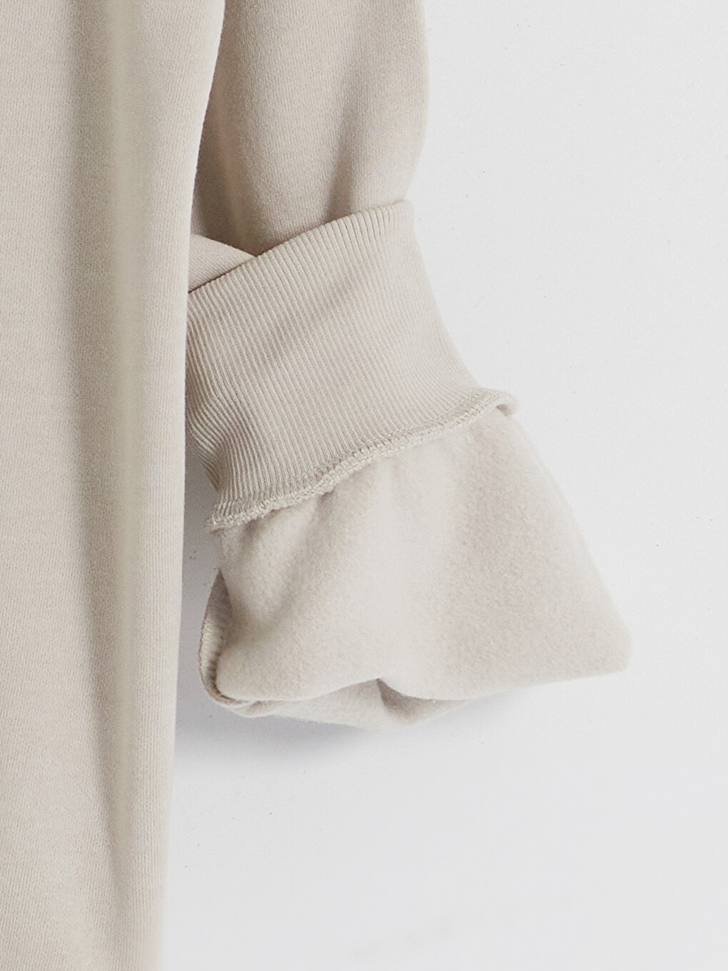 Man Beige Sweatshirt-4