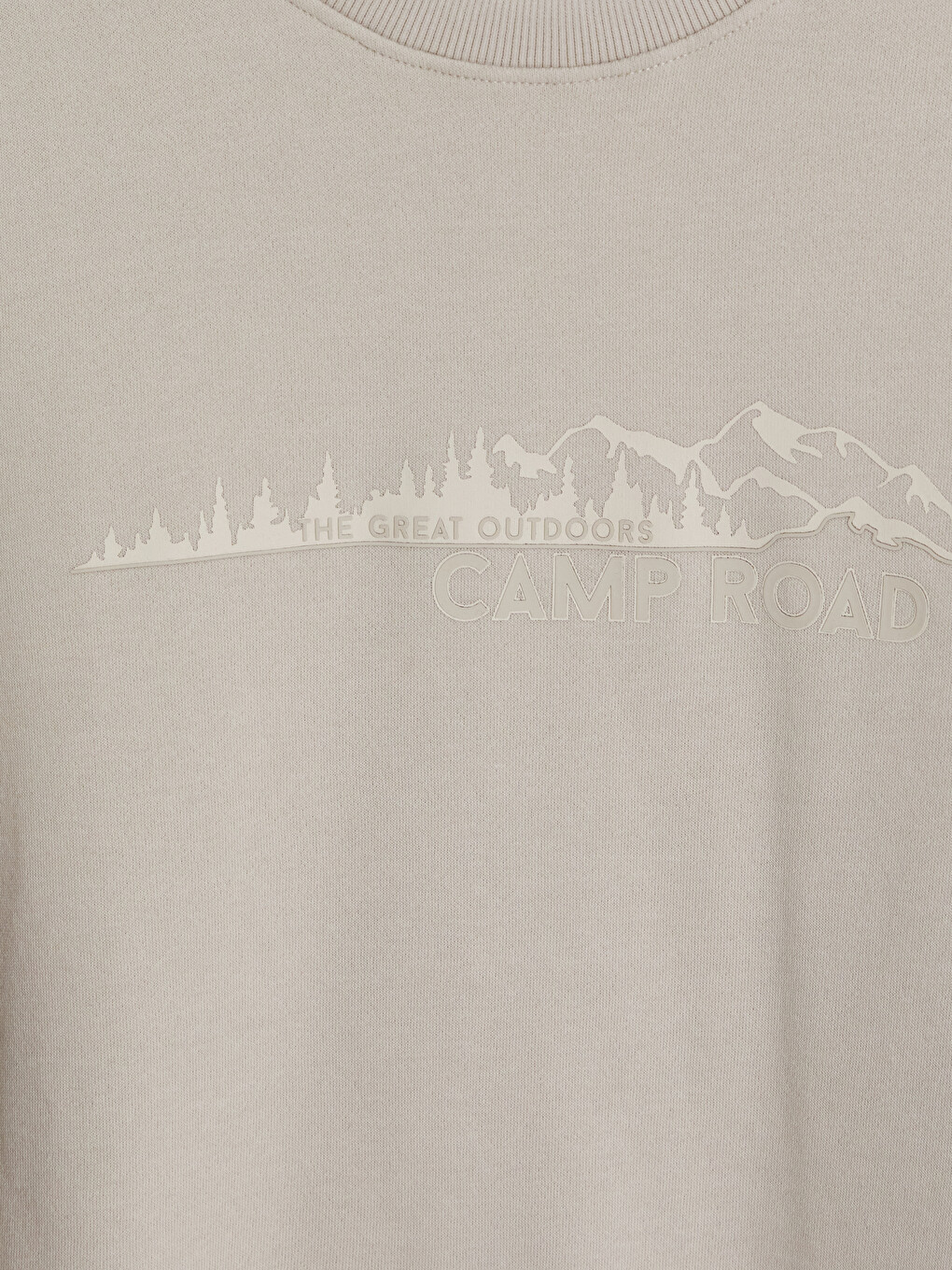 Man Beige Sweatshirt-5