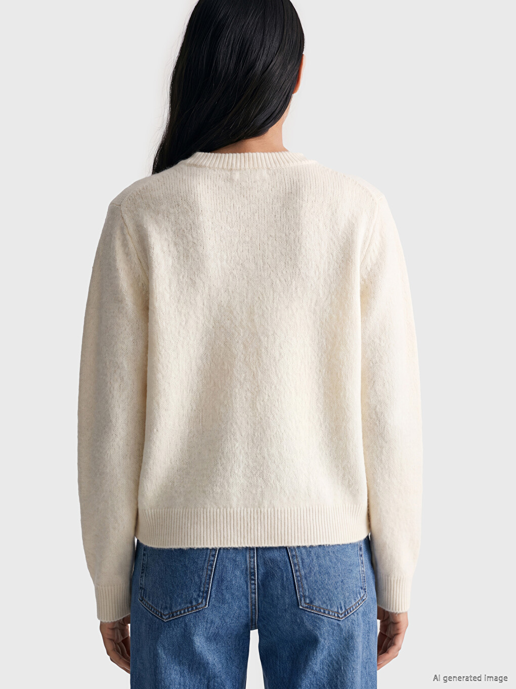 Floral Wool Blended Women's Knitwear Cardigan-3