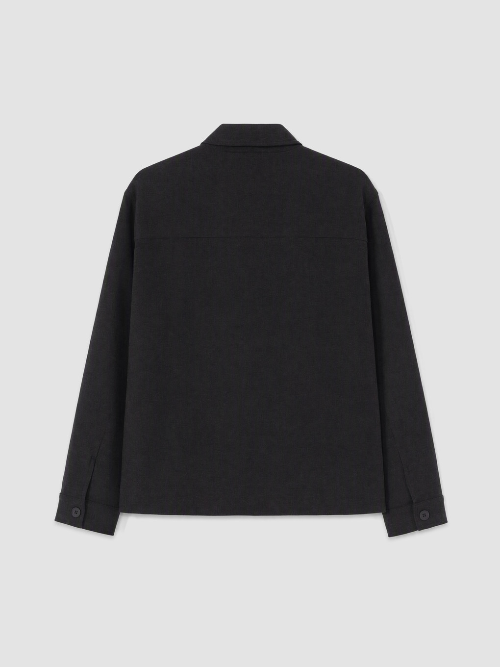 Regular Fit Shirt Collar Men's Jacket-6