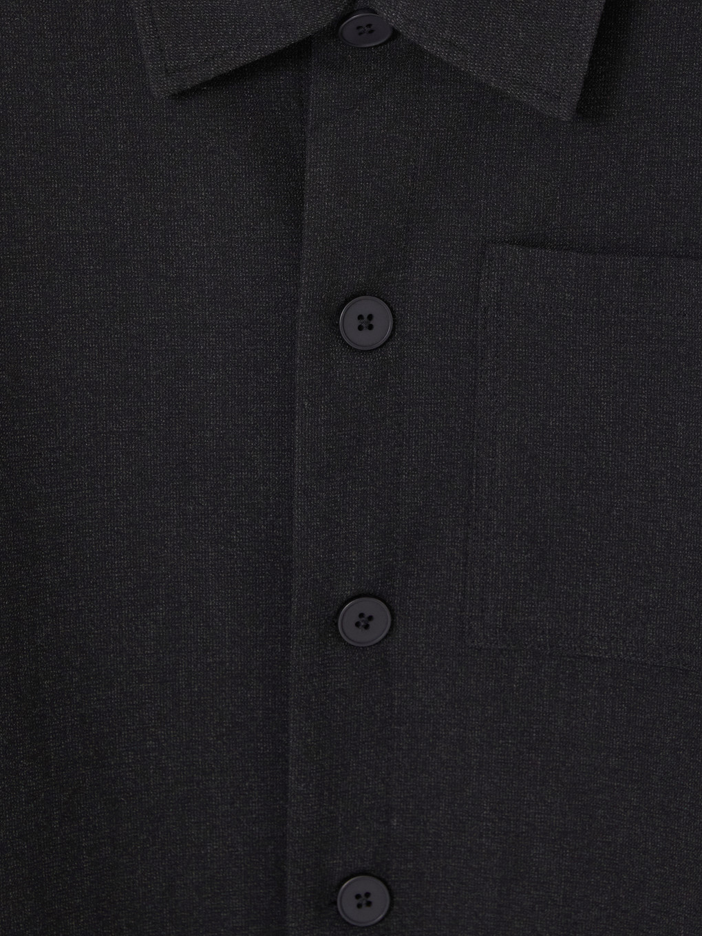 Regular Fit Shirt Collar Men's Jacket-7