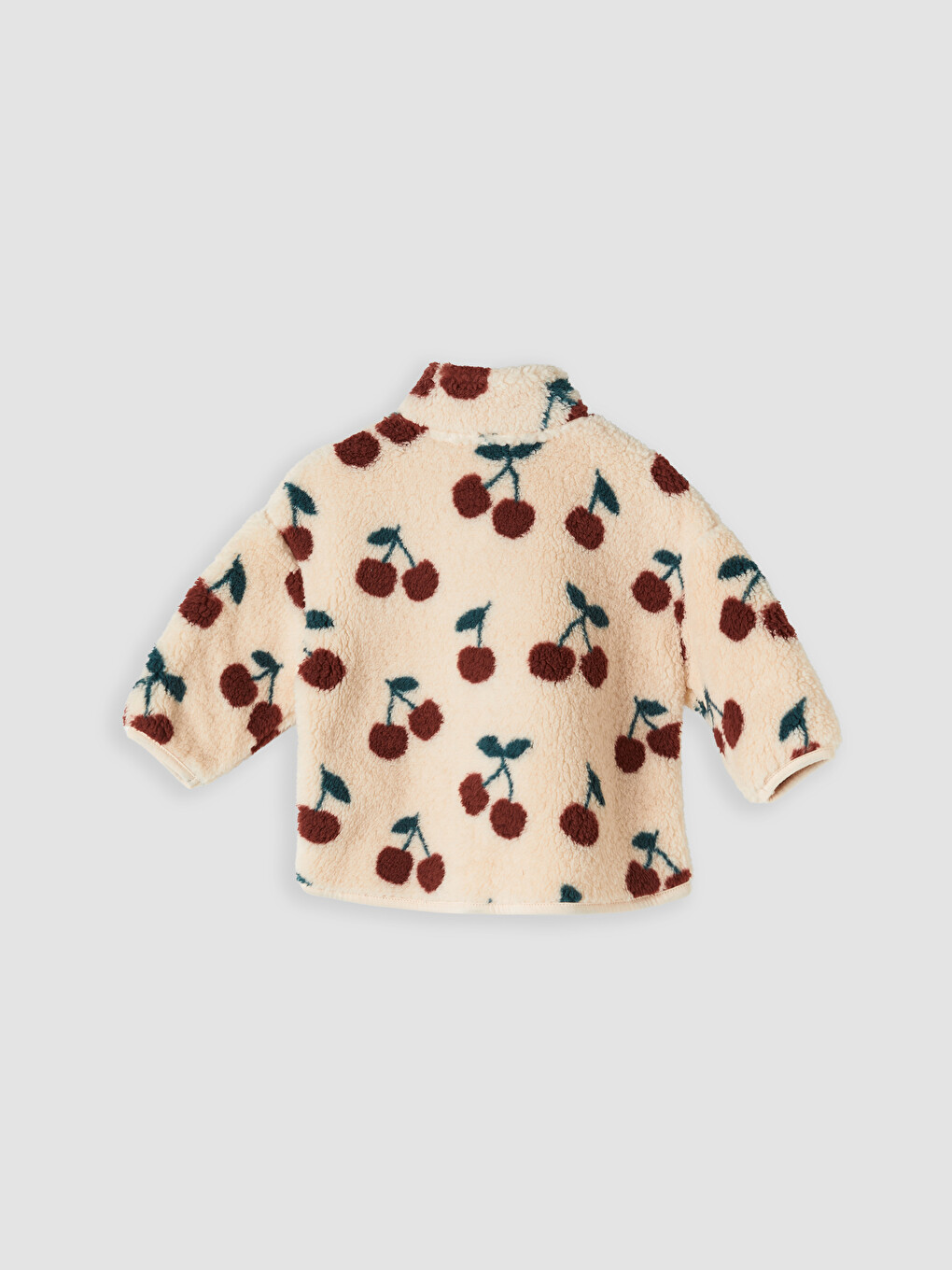 Grandad Collar Baby Girls' Cardigan-2