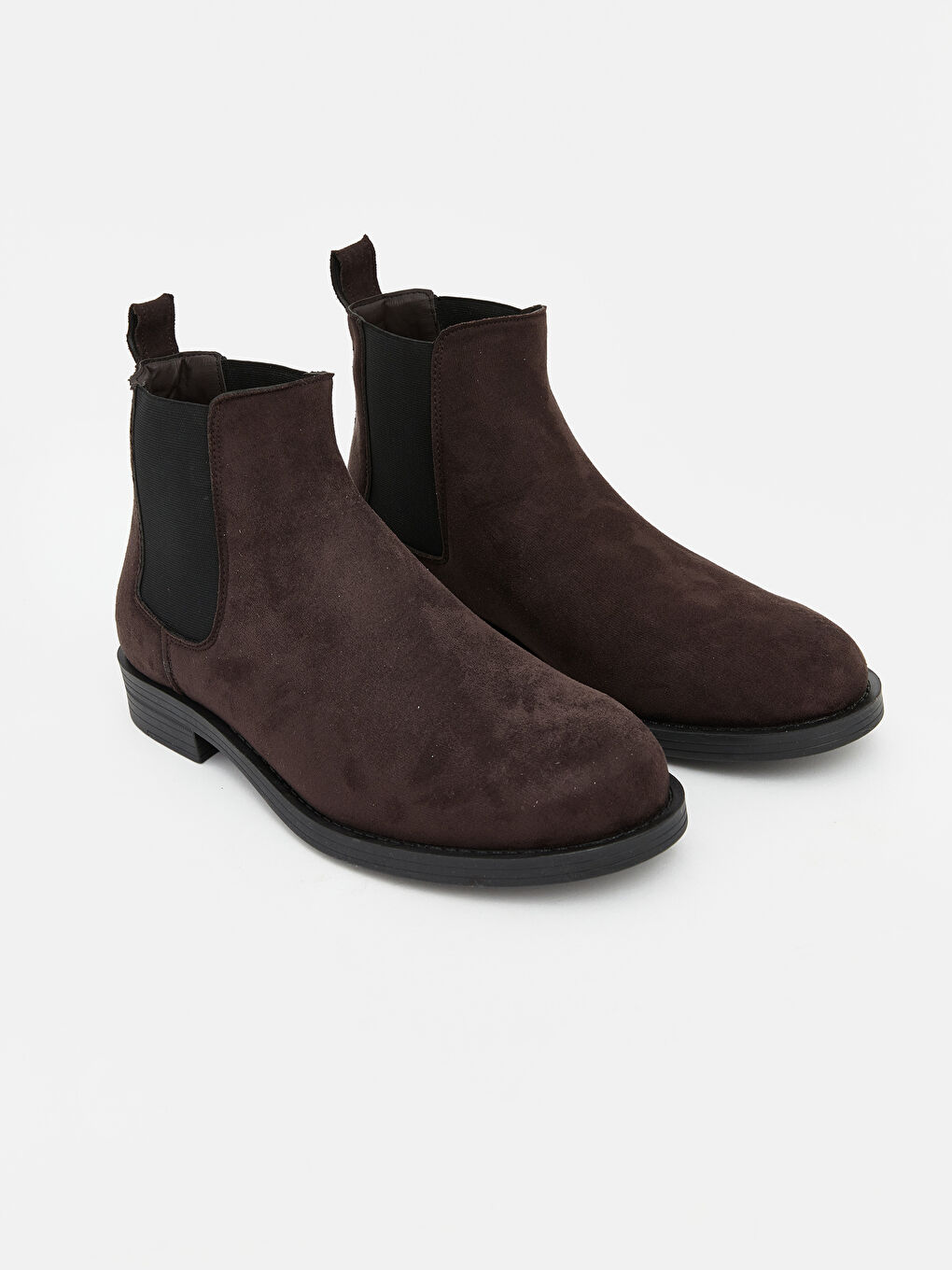 Kahverengi Süet Görünümlü Erkek Bot