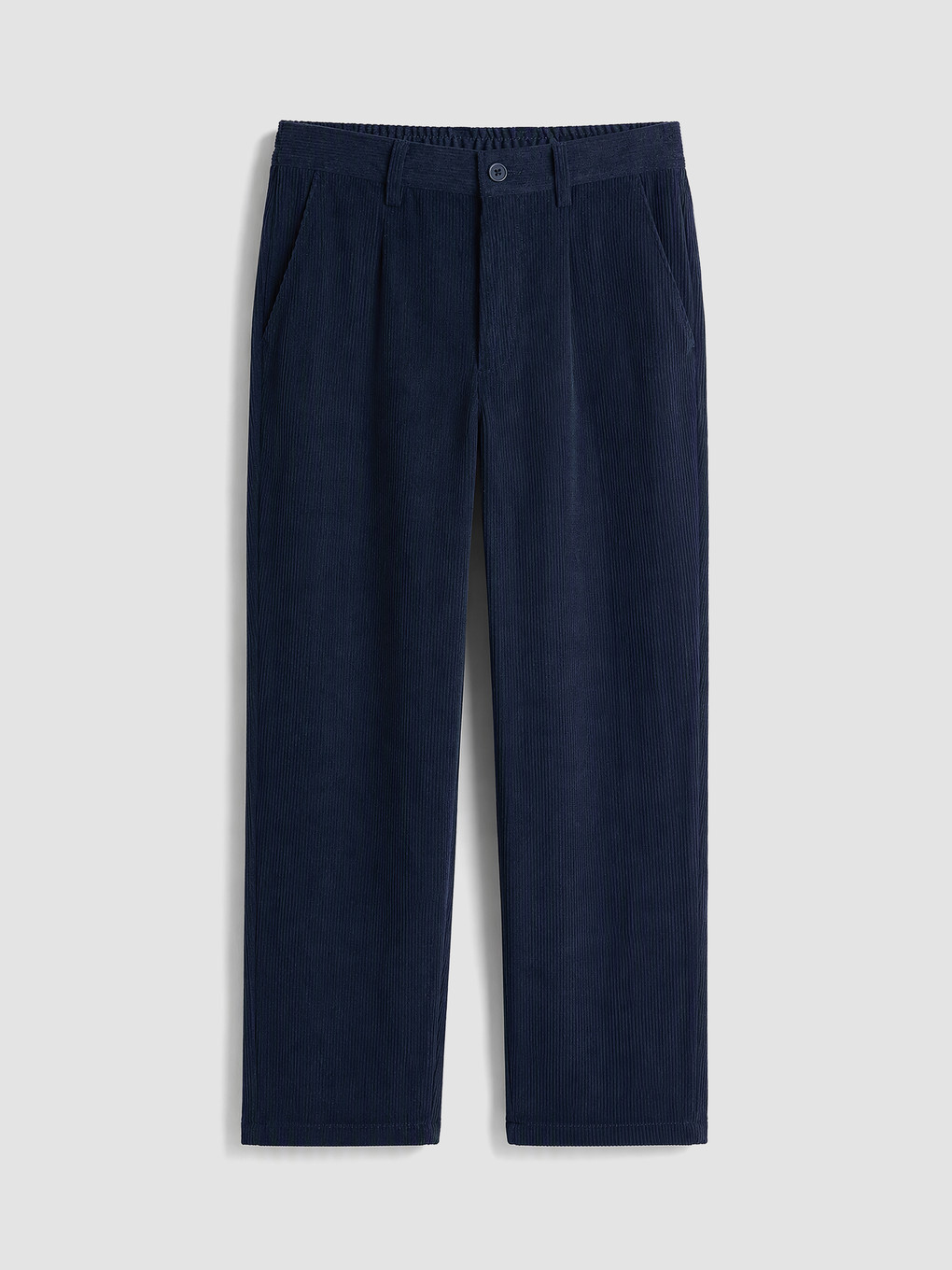 Man Navy Trousers