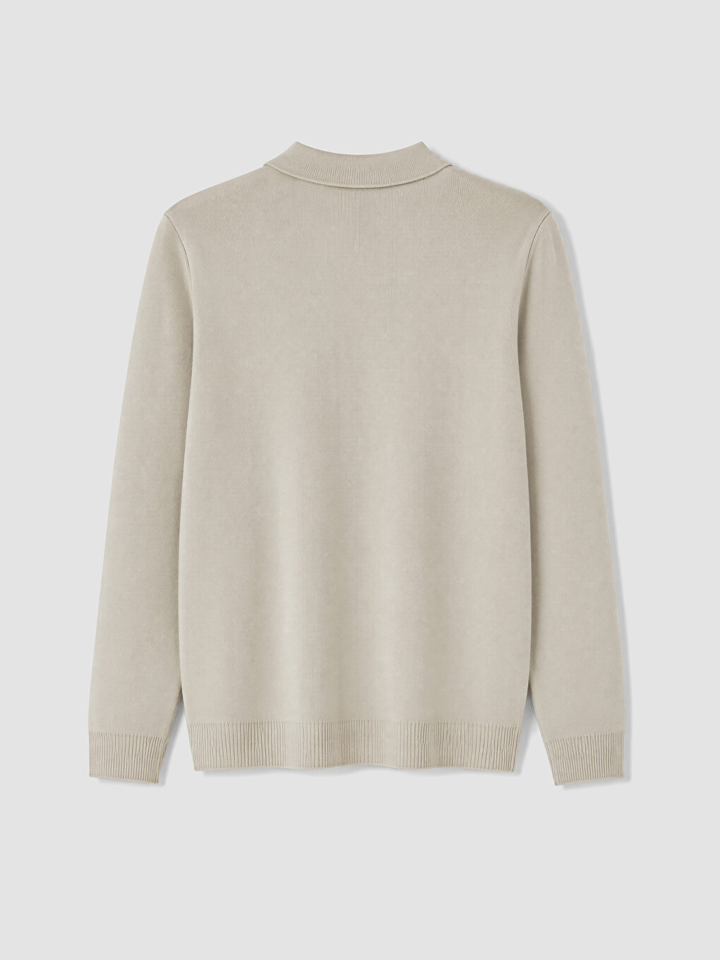 Polo Collar Men's Knitwear Sweater-5