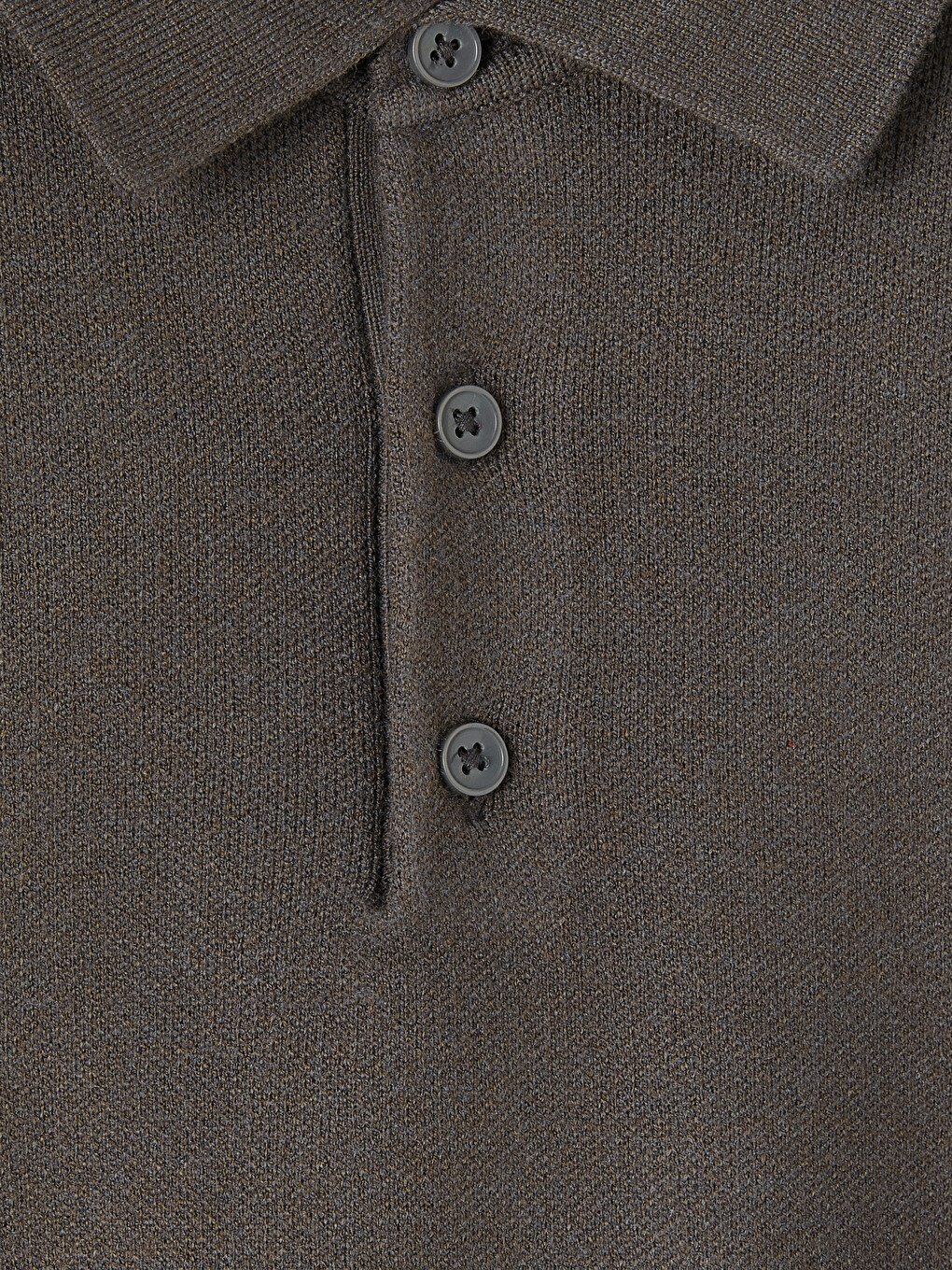 Polo Collar Men's Knitwear Sweater-4