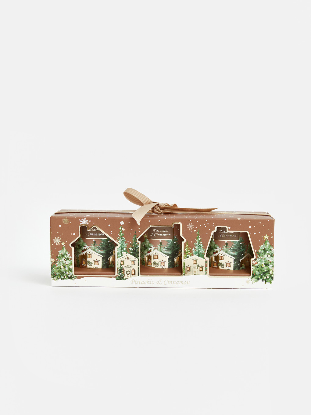 House Shaped Decorative 3-pack Candle Set-1