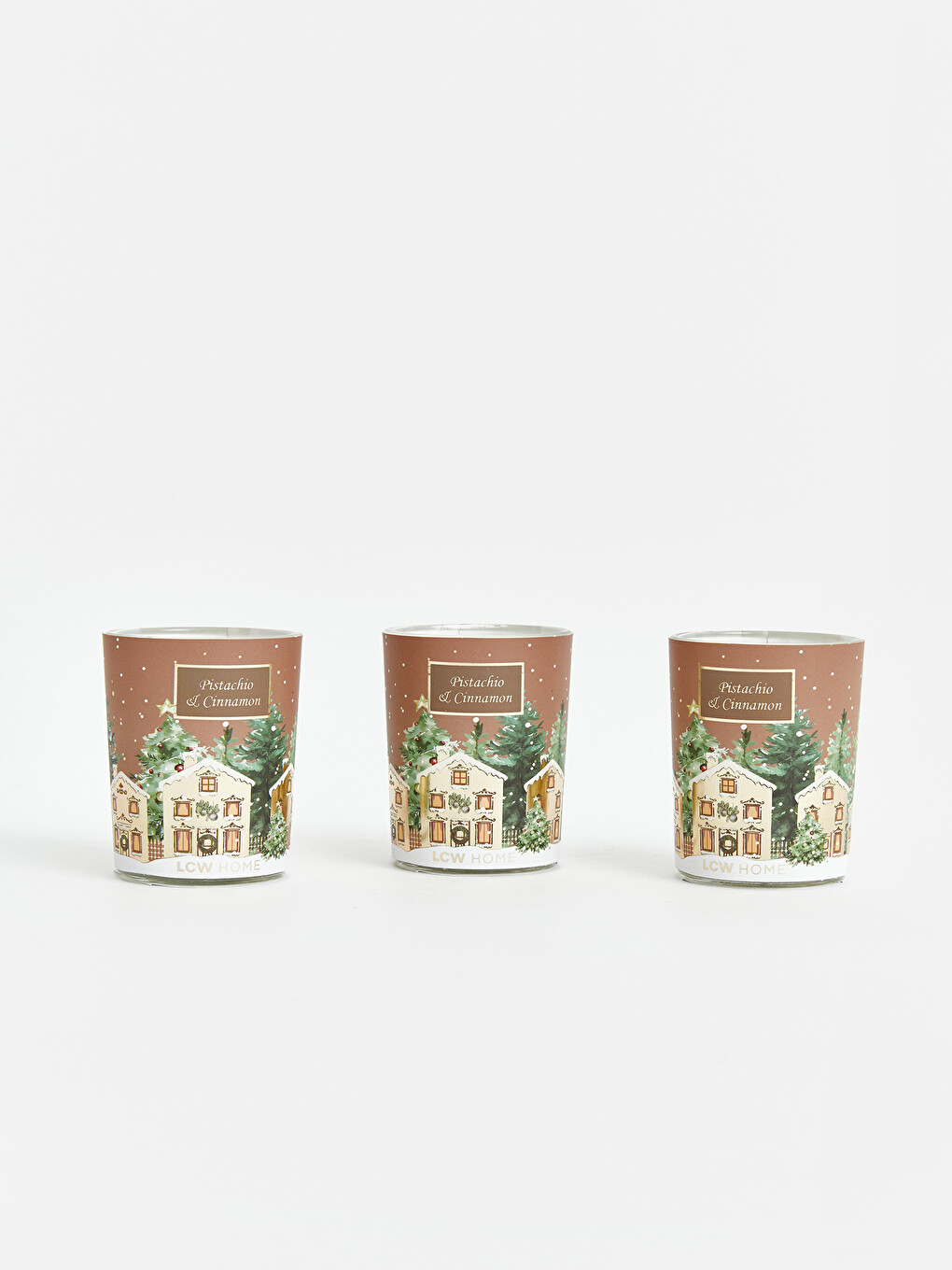 House Shaped Decorative 3-pack Candle Set-2