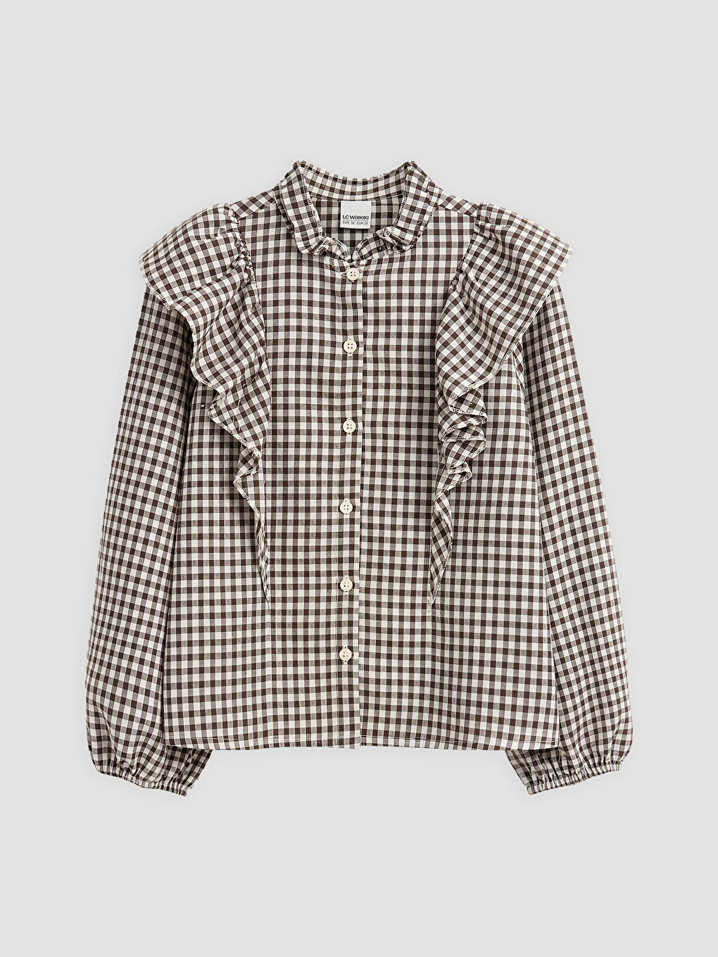 Girl Brown Shirt