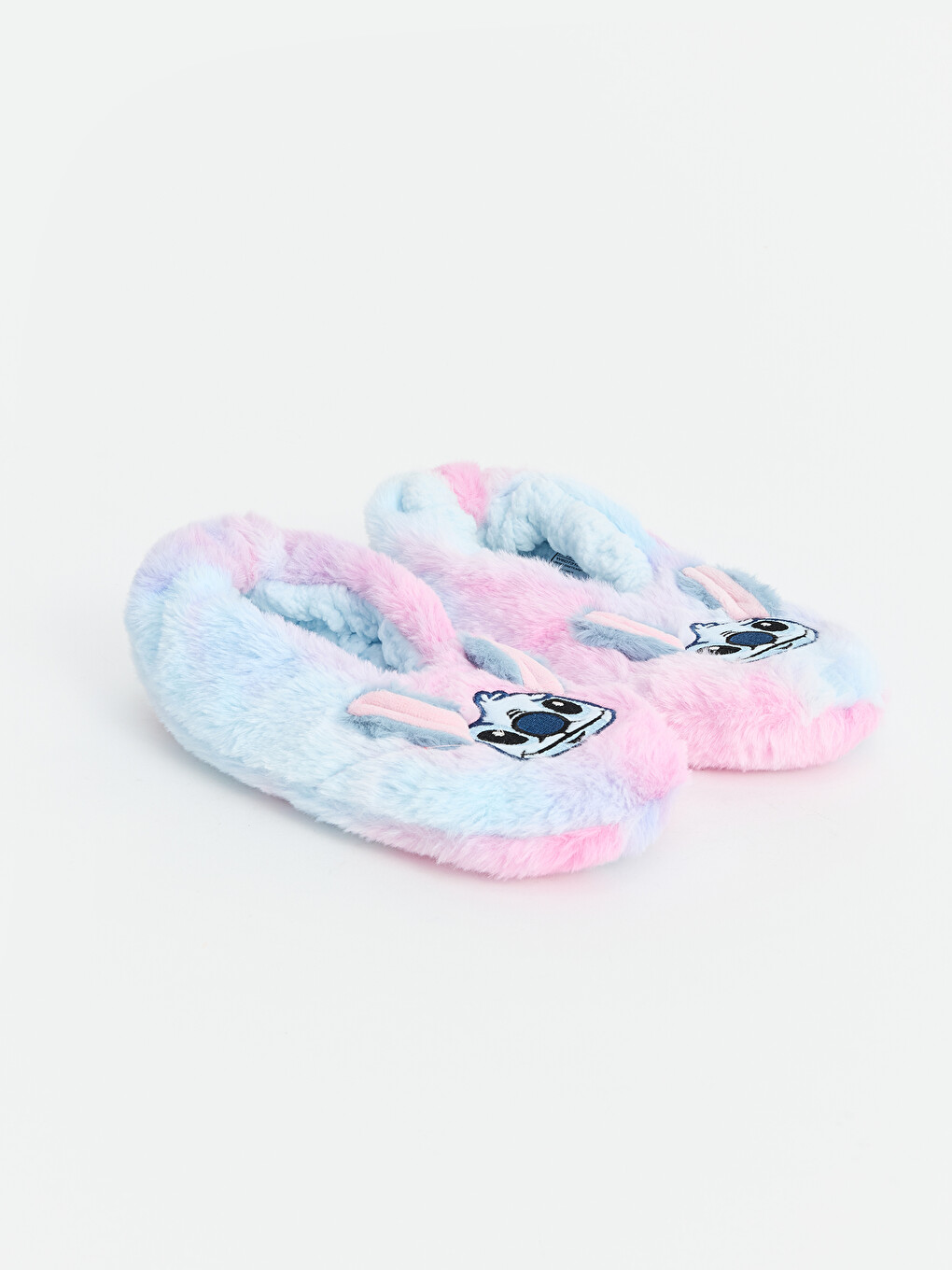 Karışık Stitch Nakışlı Kız Çocuk Ev Çorabı