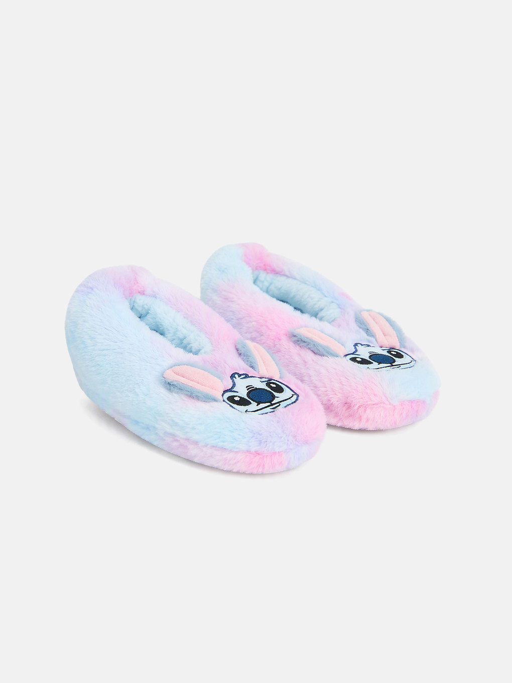 Karışık Stitch Nakışlı Kız Çocuk Panduf