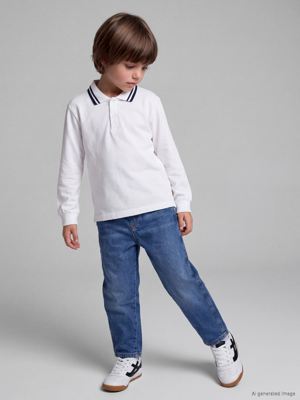 Baggy Fit Boys' Jeans-1