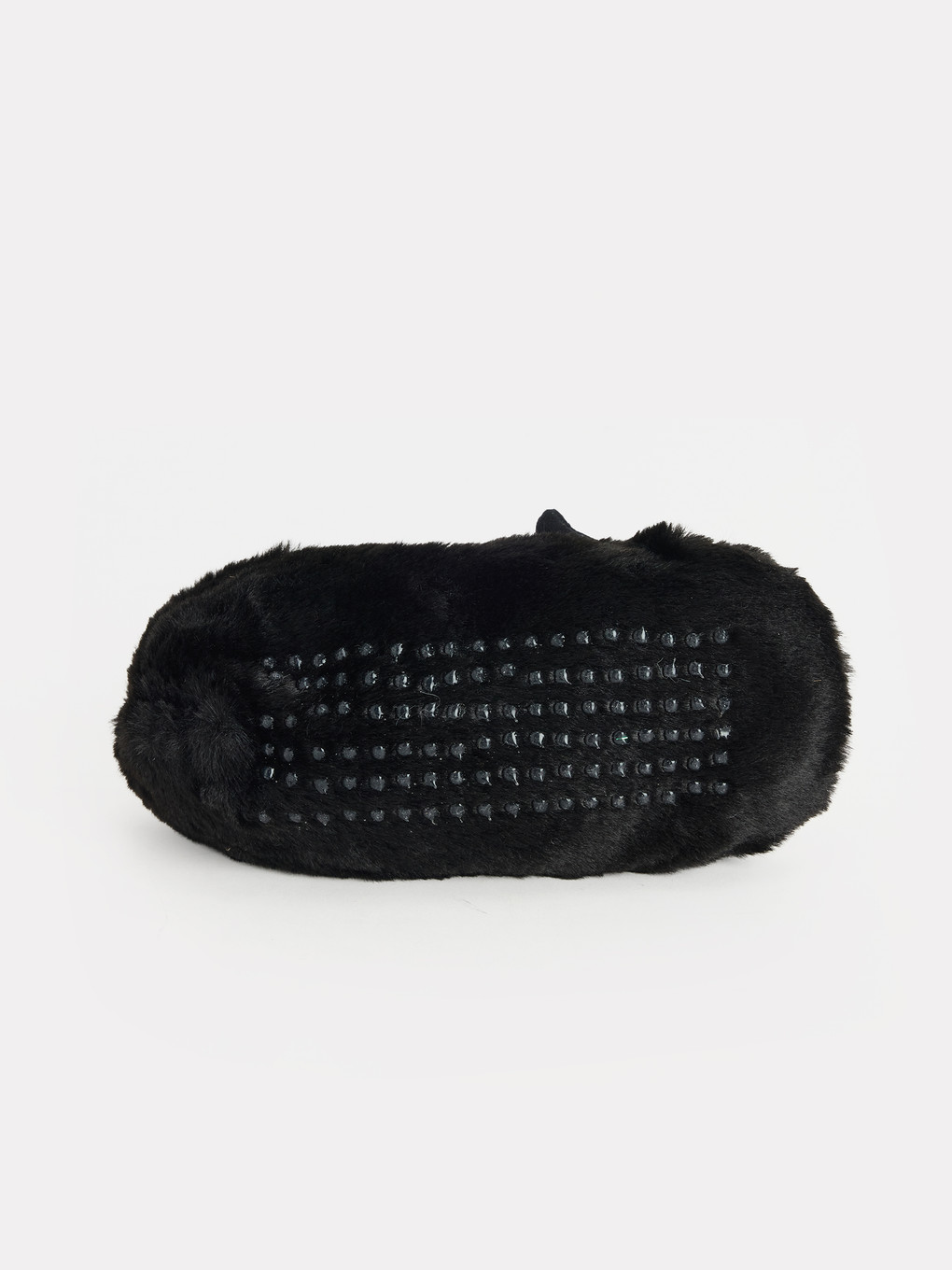 Girl Black Slipper Boots-4