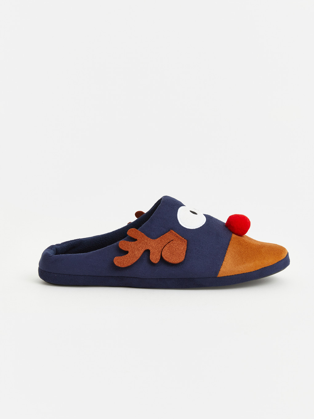 Man Navy Home Slippers-1
