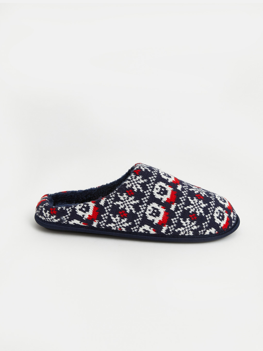New Year Patterned Men's Home Slipper-1