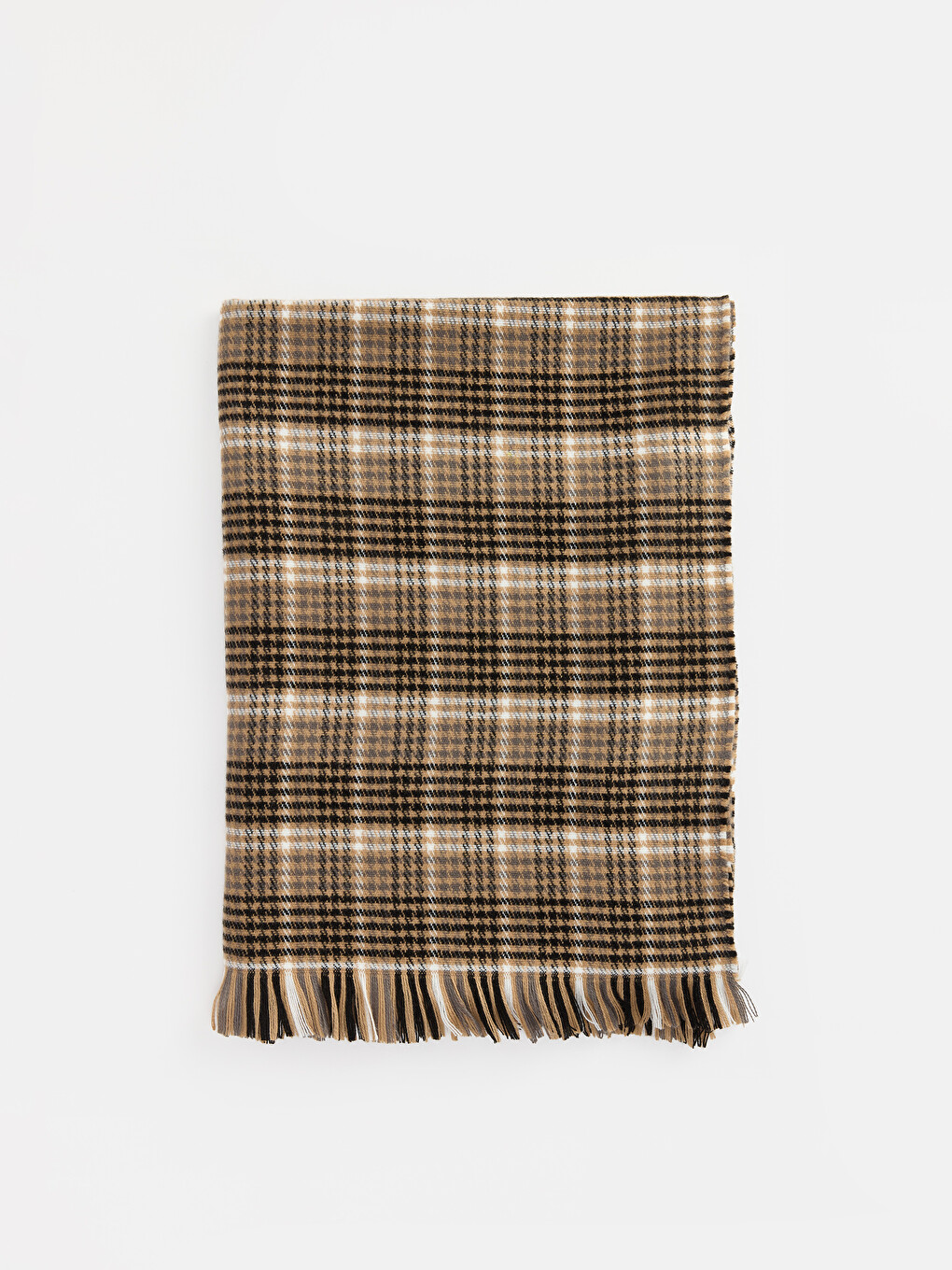 Woman Brown Scarf-1