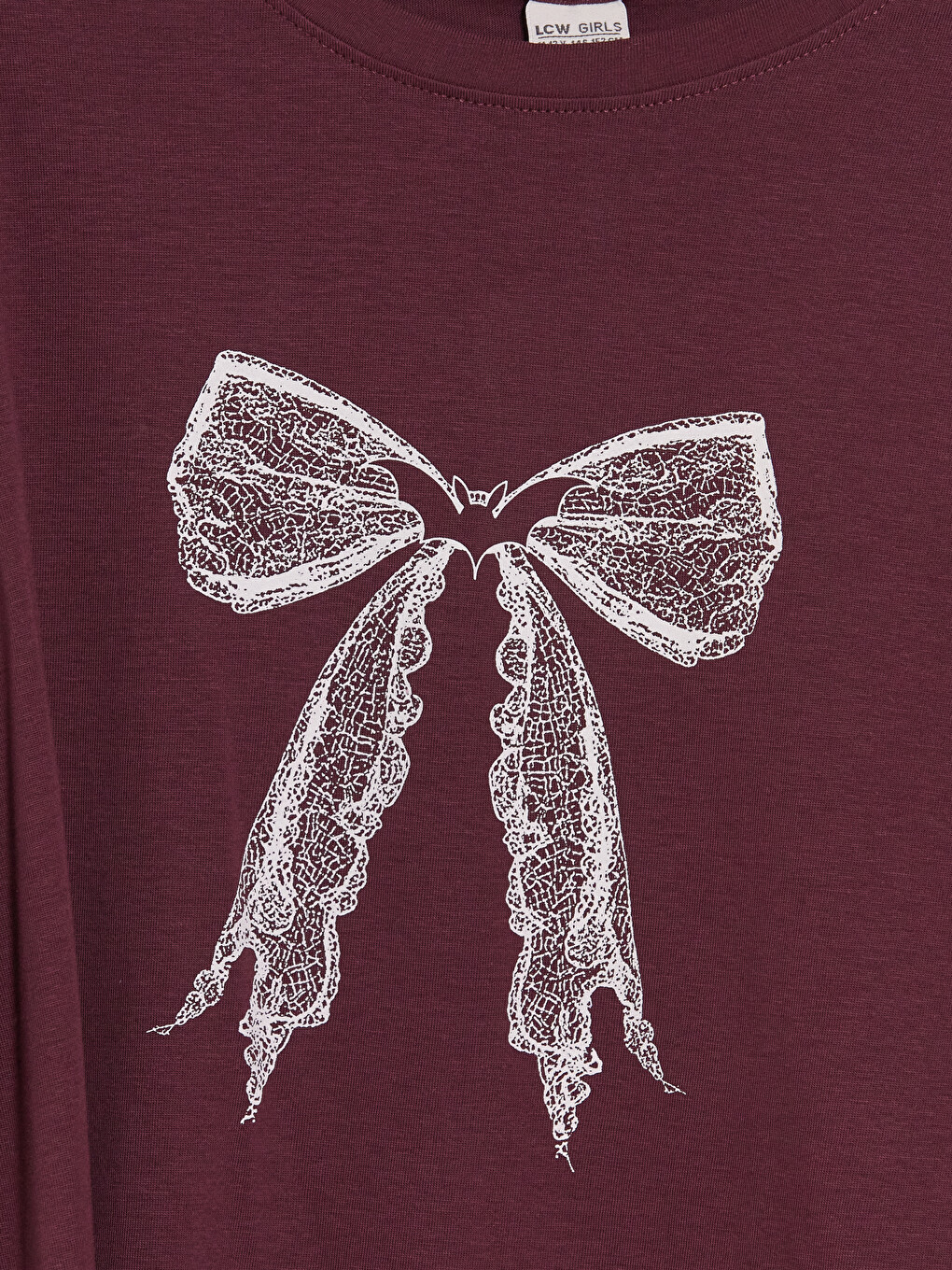 Girl Plum T-shirt-1