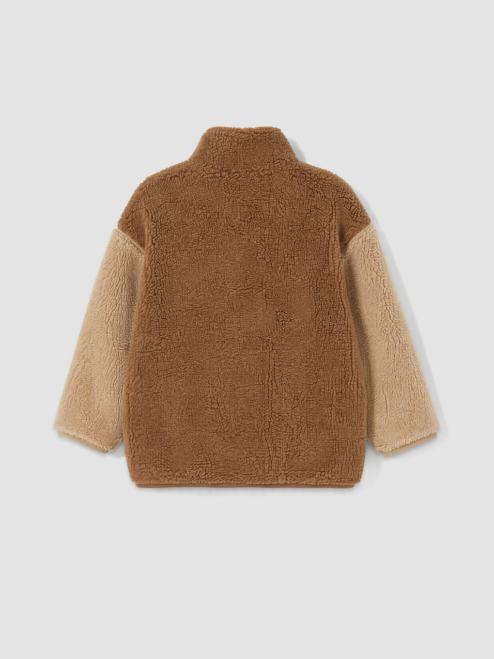 Color Block Baby Boys' Plush Cardigan-1