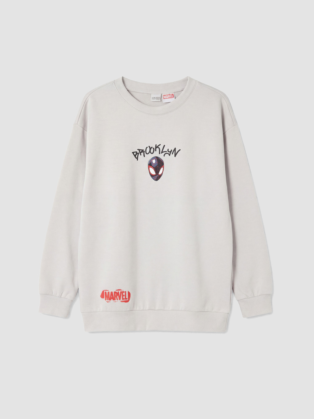Gri Spider-man Erkek Çocuk Soft Touch Sweatshirt