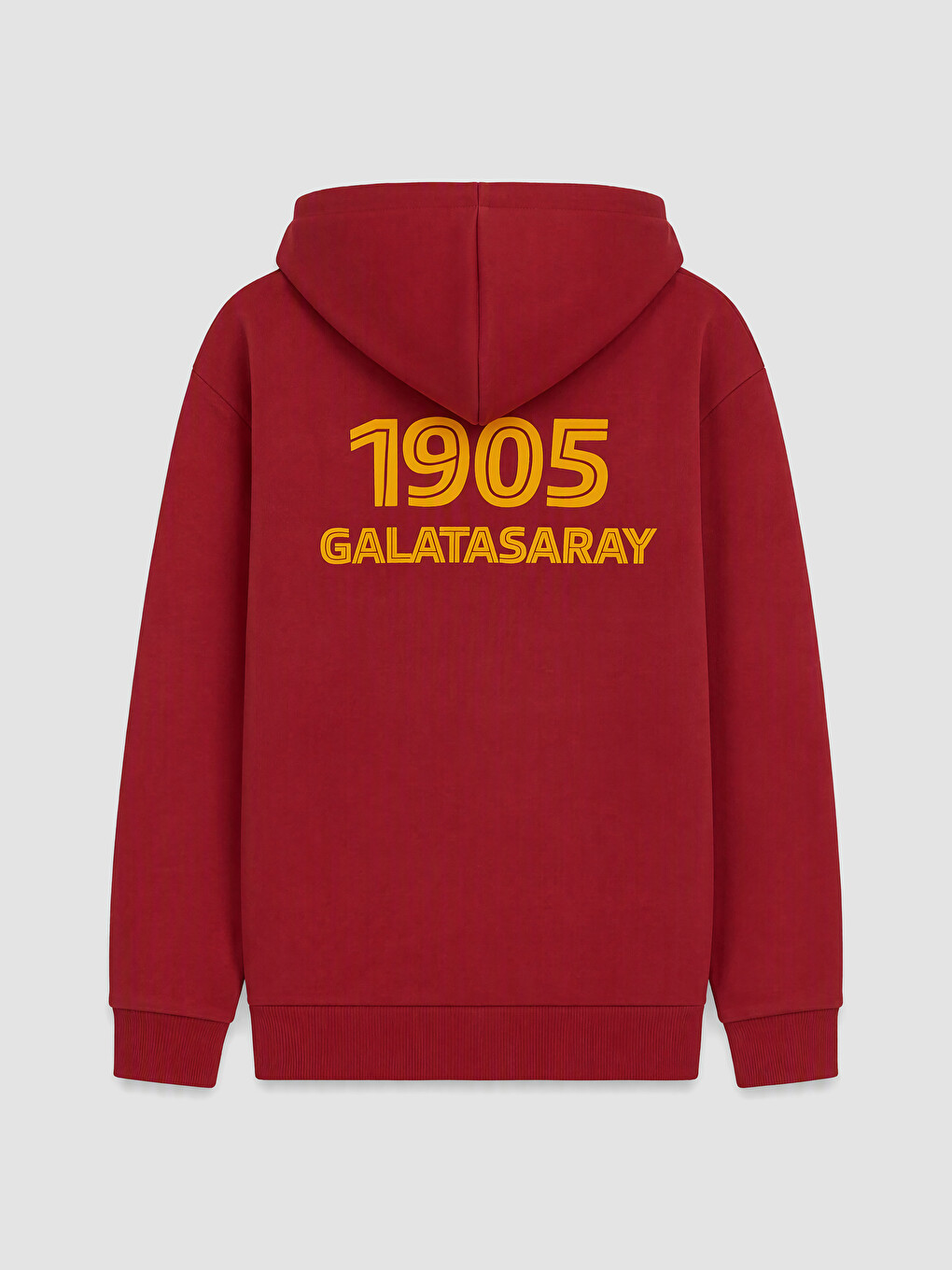 Kırmızı Kapüşonlu Galatasaray Baskılı Erkek Çocuk Sweatshirt-4