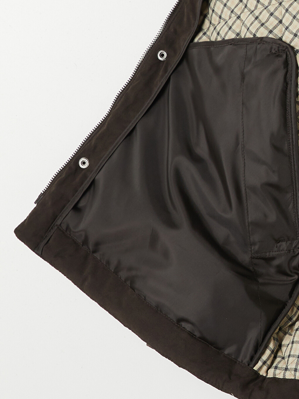 Regular Fit Quilted Men's Coat-6