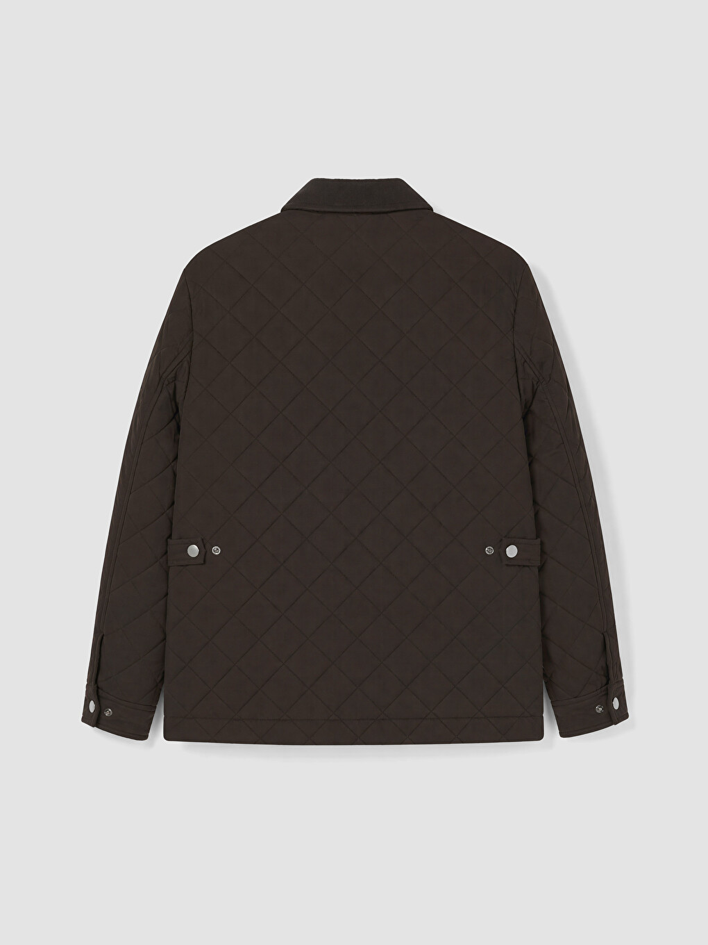 Regular Fit Quilted Men's Coat-7
