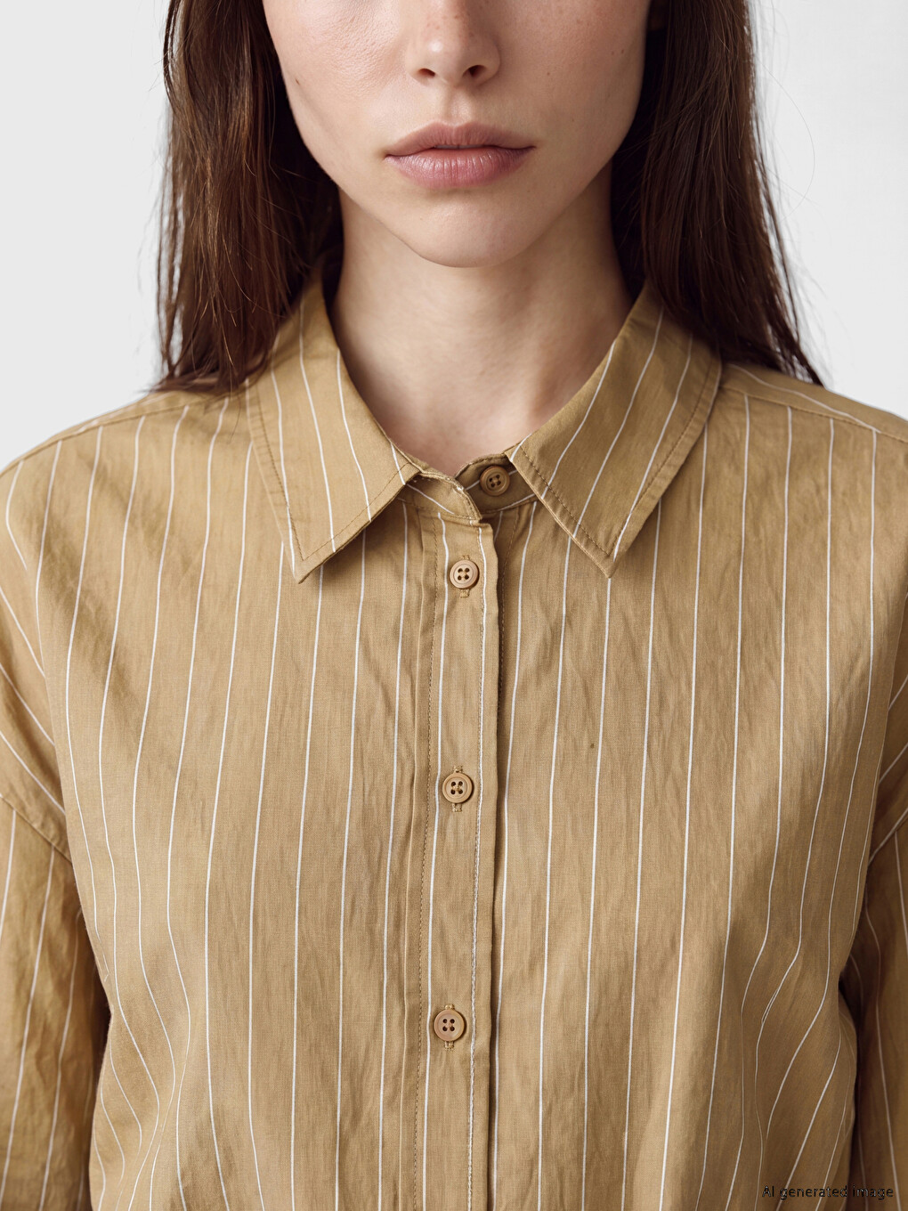 Chemise Beige Femme-2