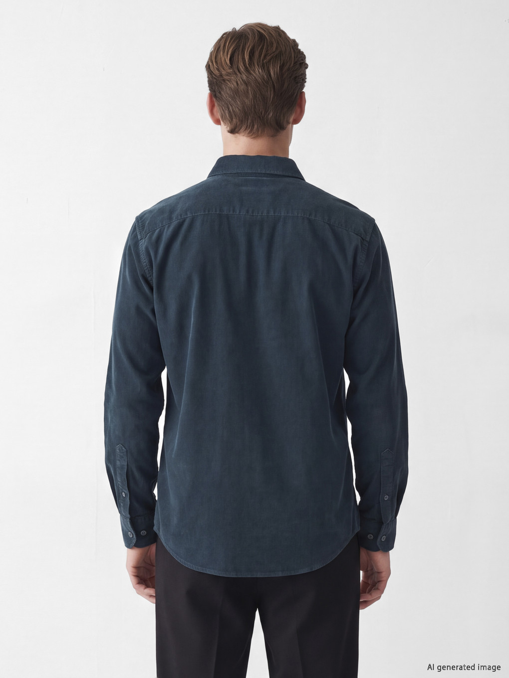 Man Petrol Shirt-3