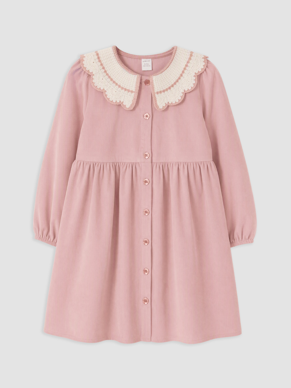 Peter Pan Collar Girls' Dress