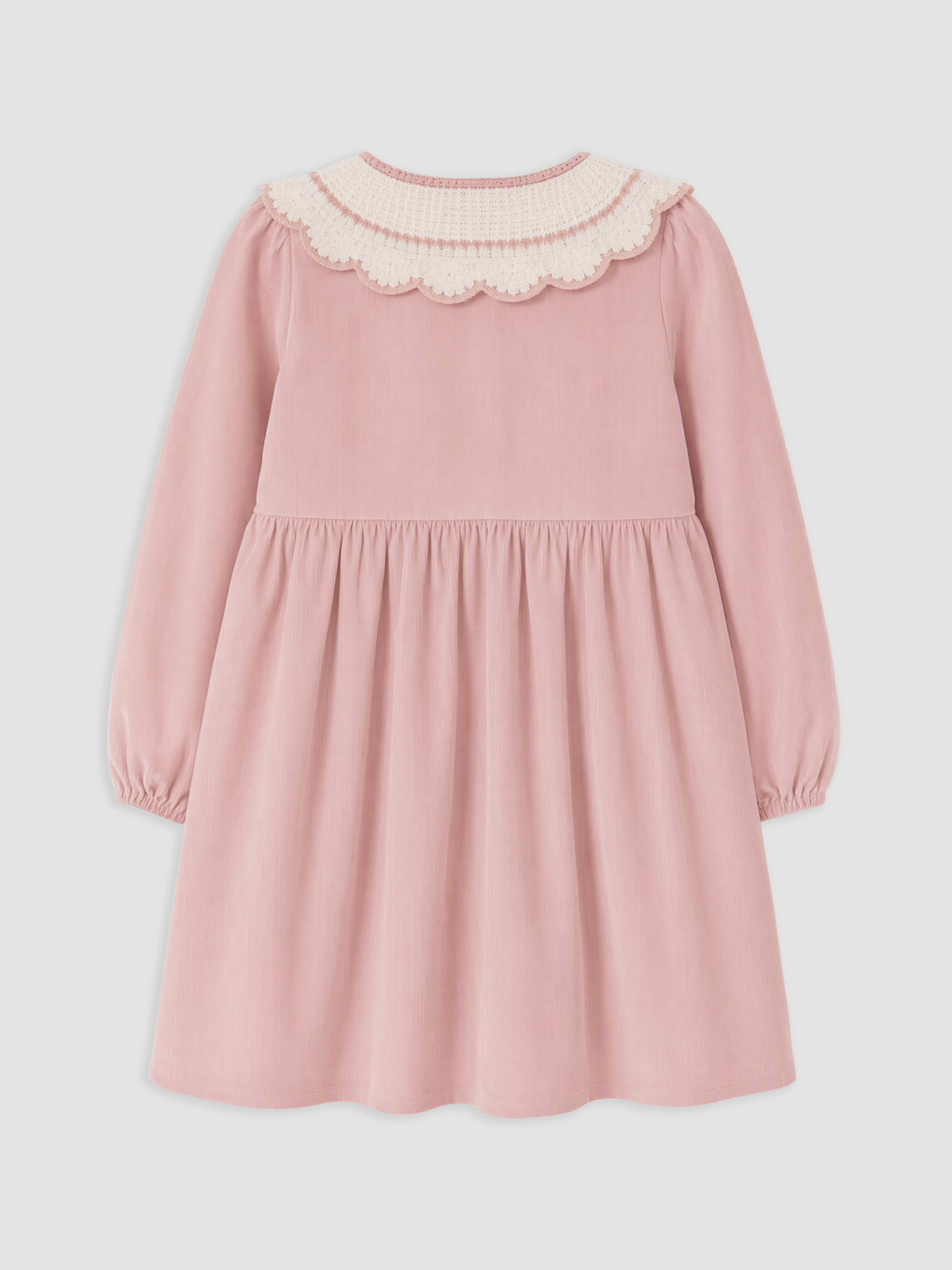 Peter Pan Collar Girls' Dress-1