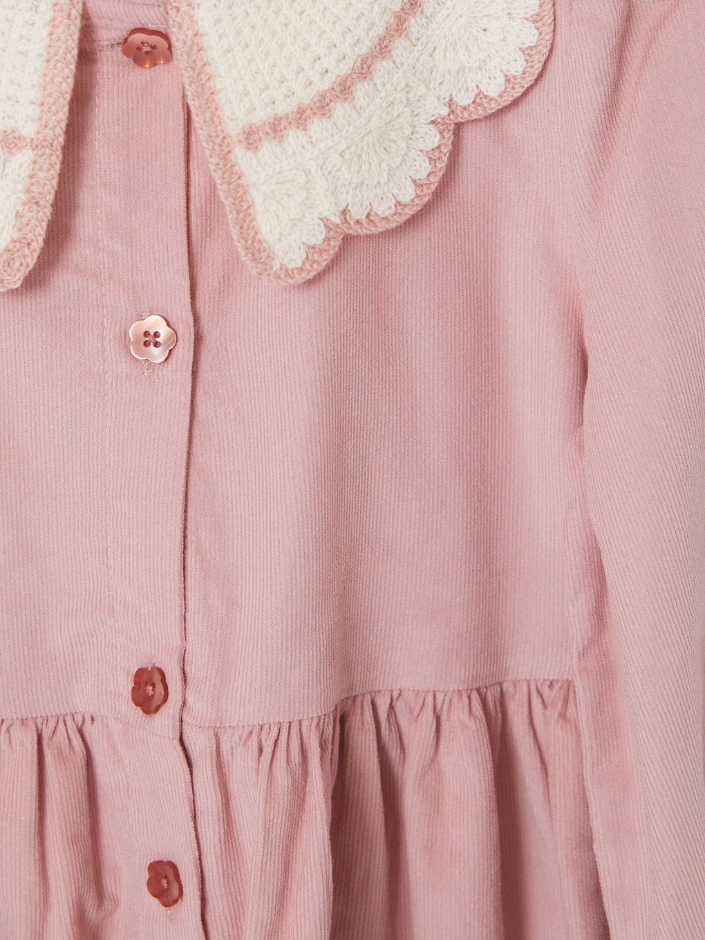 Peter Pan Collar Girls' Dress-2