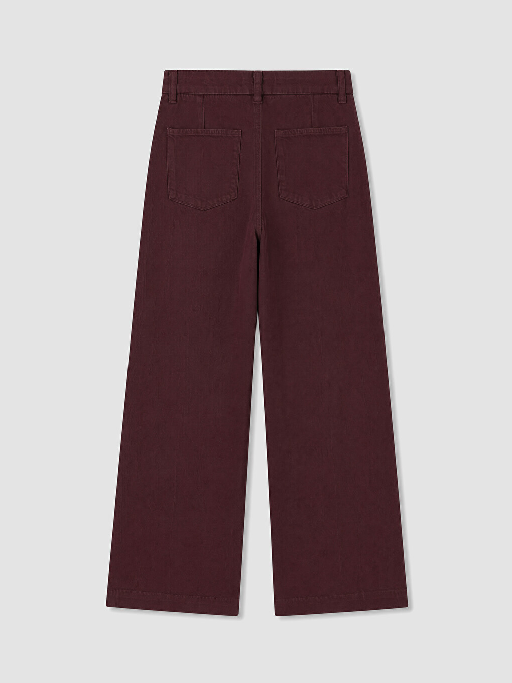 Wideleg Kadın Jean Pantolon-6