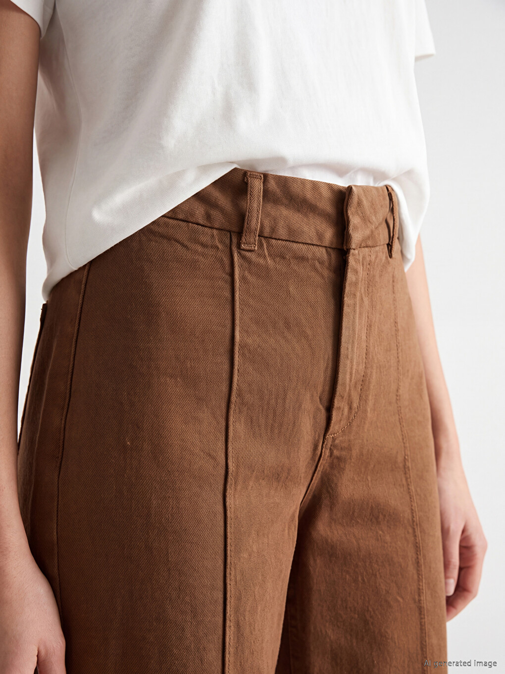 Weitbeinige Damenjeans-2