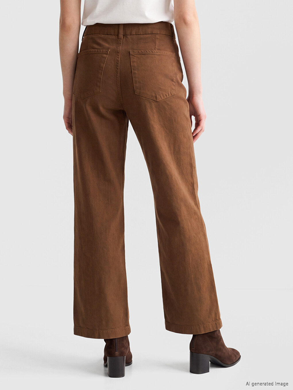 Weitbeinige Damenjeans-3