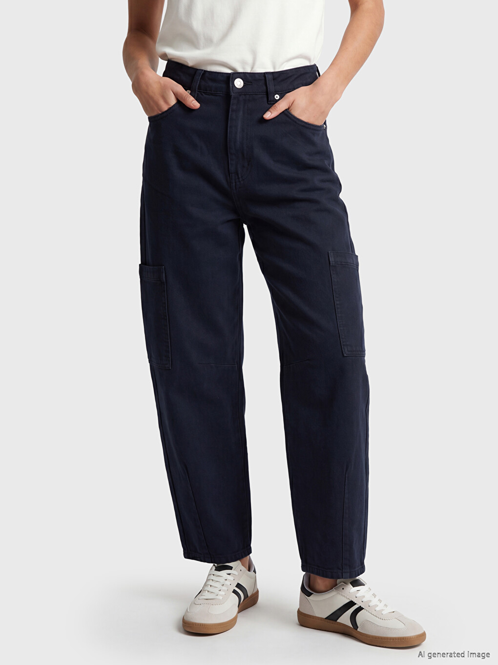 Blugi Bleumarin Femeie-1