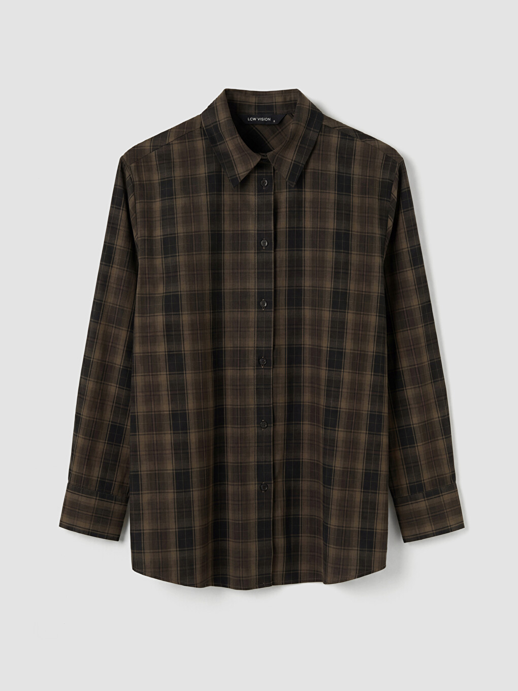Plaid Dobby Women's Shirt-4