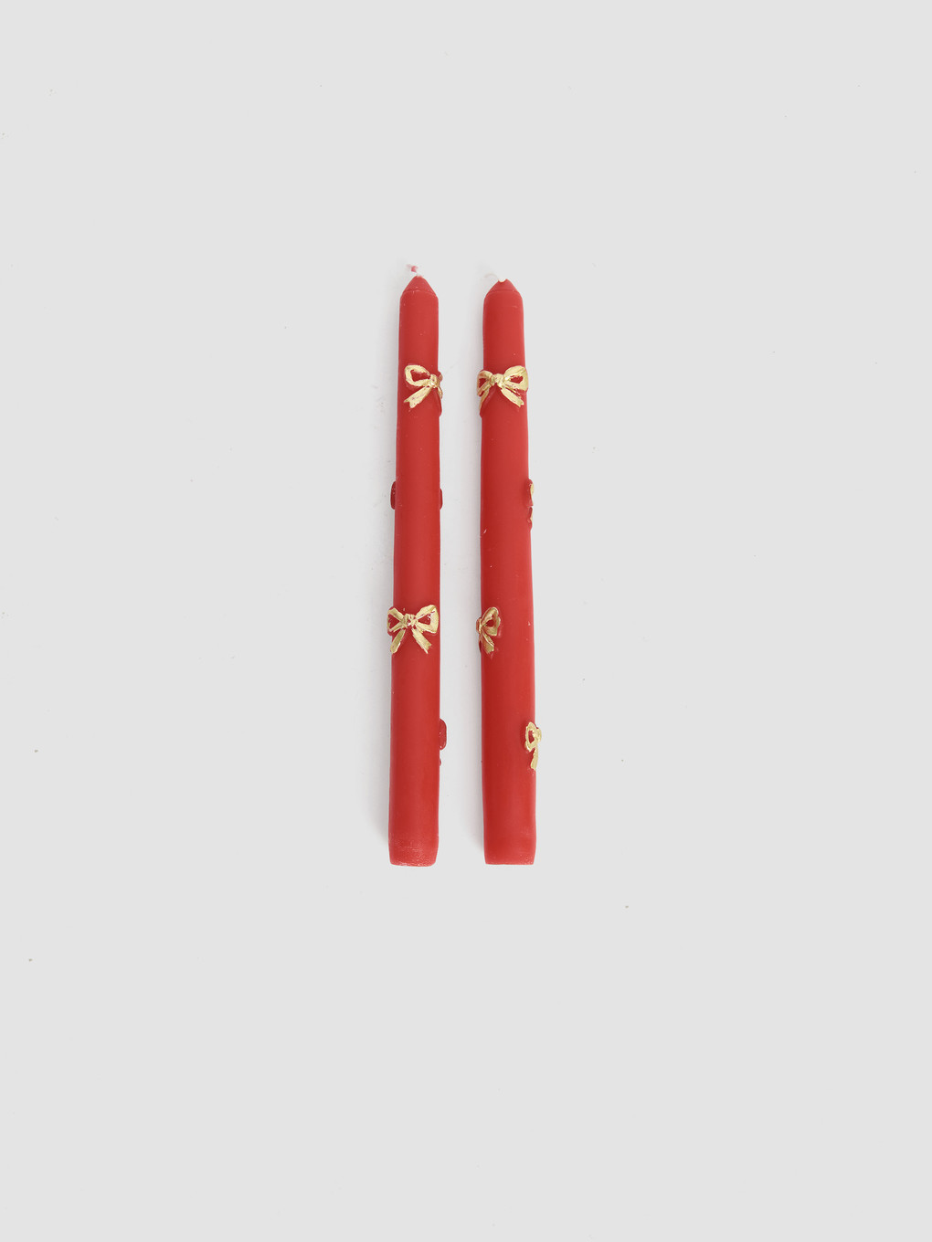 Bow Detailed 2 Pack Decorative Candle-2