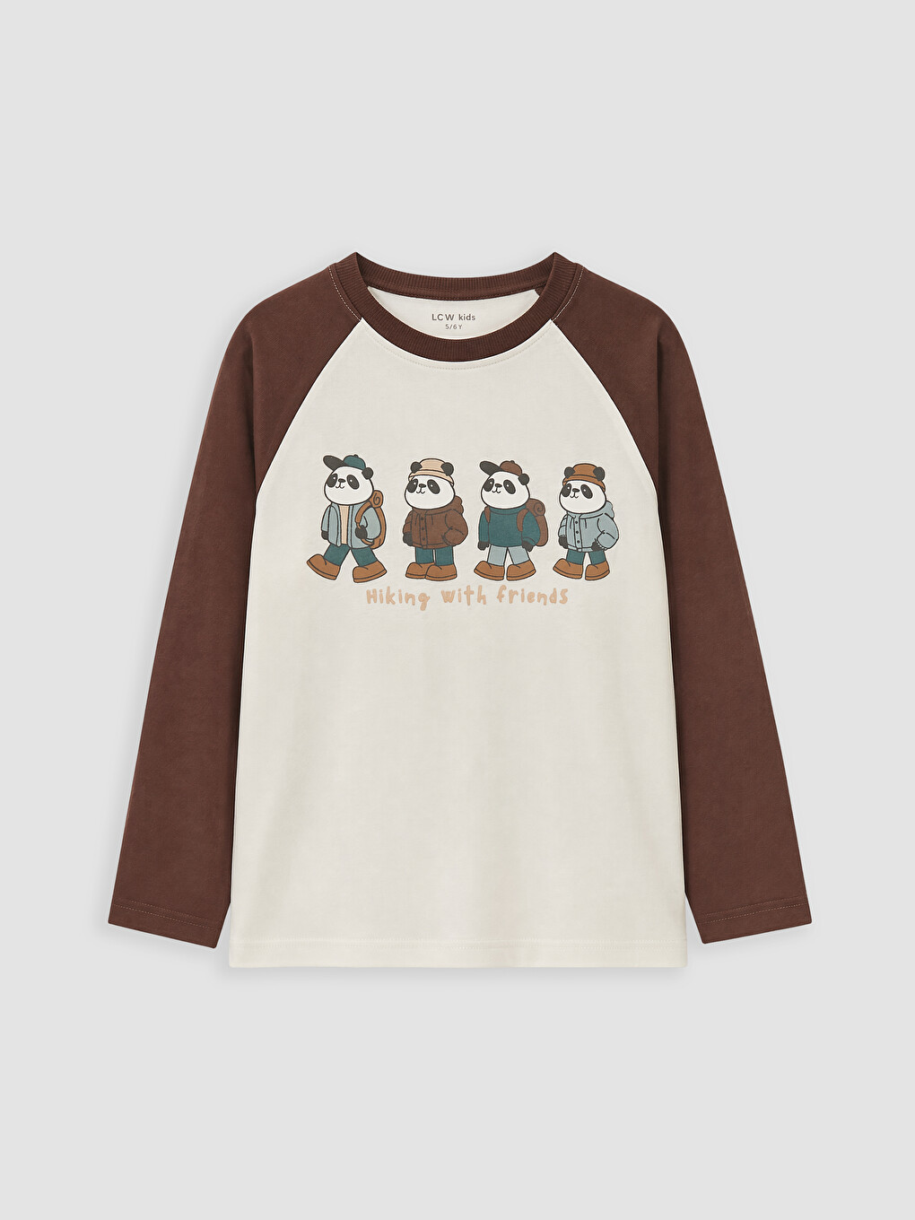 Tricou Cu Guler Rotund Vărgat Și Imprimat Pentru Băieți, Set De 2 Bucăți-1