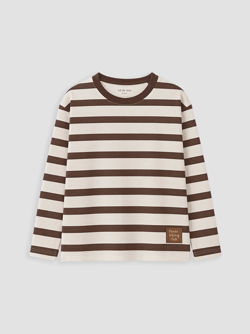 Tricou Cu Guler Rotund Vărgat Și Imprimat Pentru Băieți, Set De 2 Bucăți-4