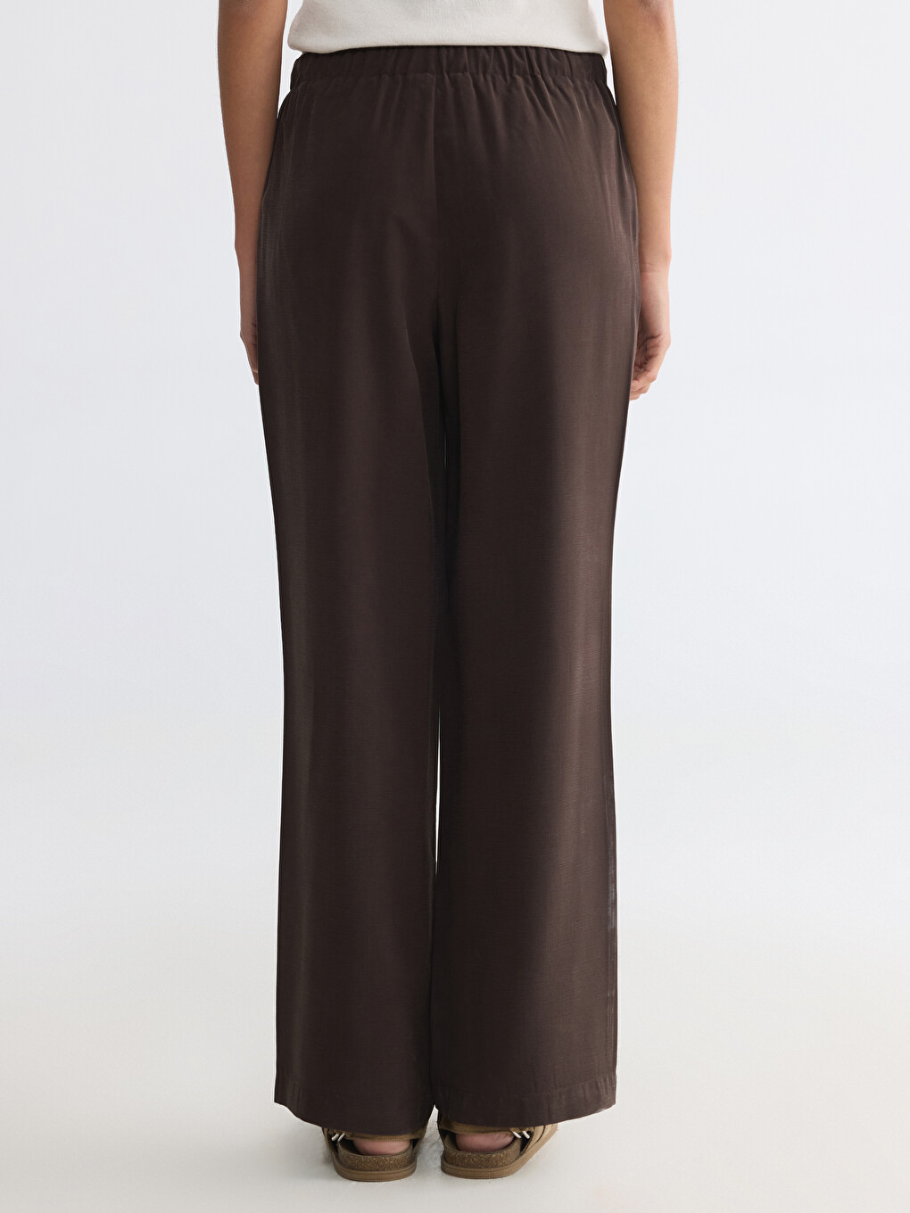 Woman Brown Trousers-3