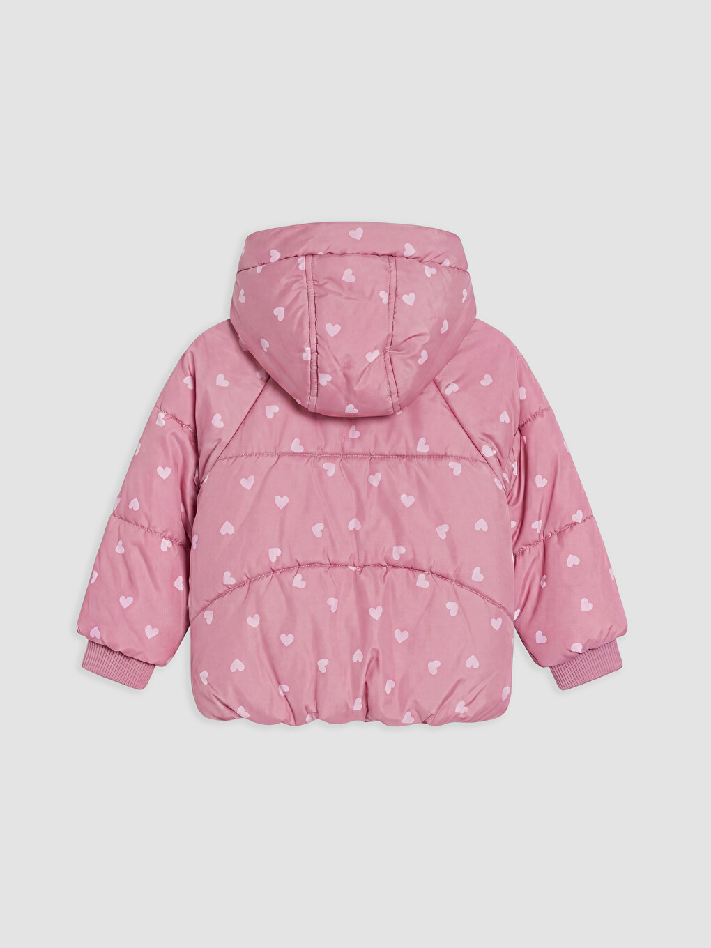 Girl Lilac Puffer Coat-1