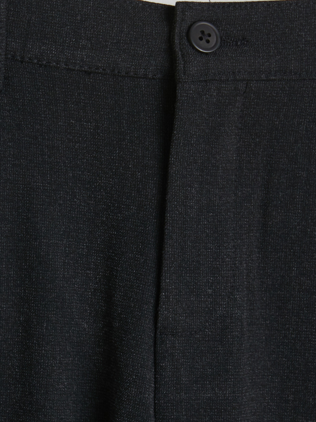 Comfortable Fit Men's Textured Trousers-1