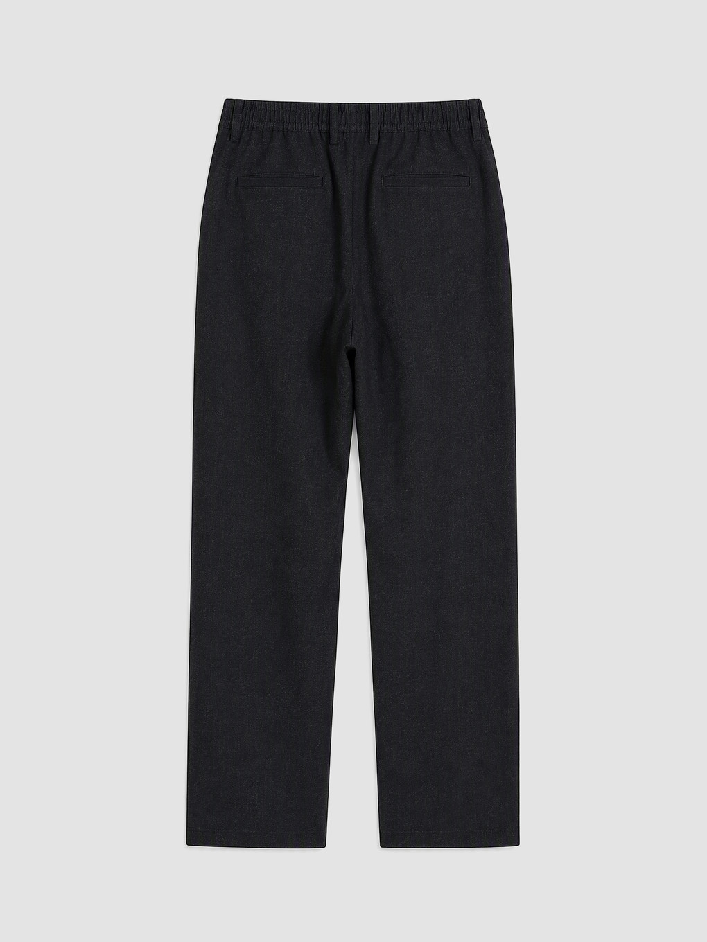 Comfortable Fit Men's Textured Trousers-2