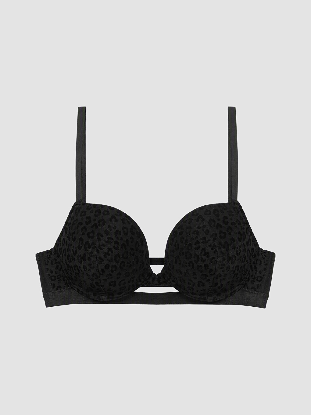 Wired Non Padded Leopard Print T-shirt Bra