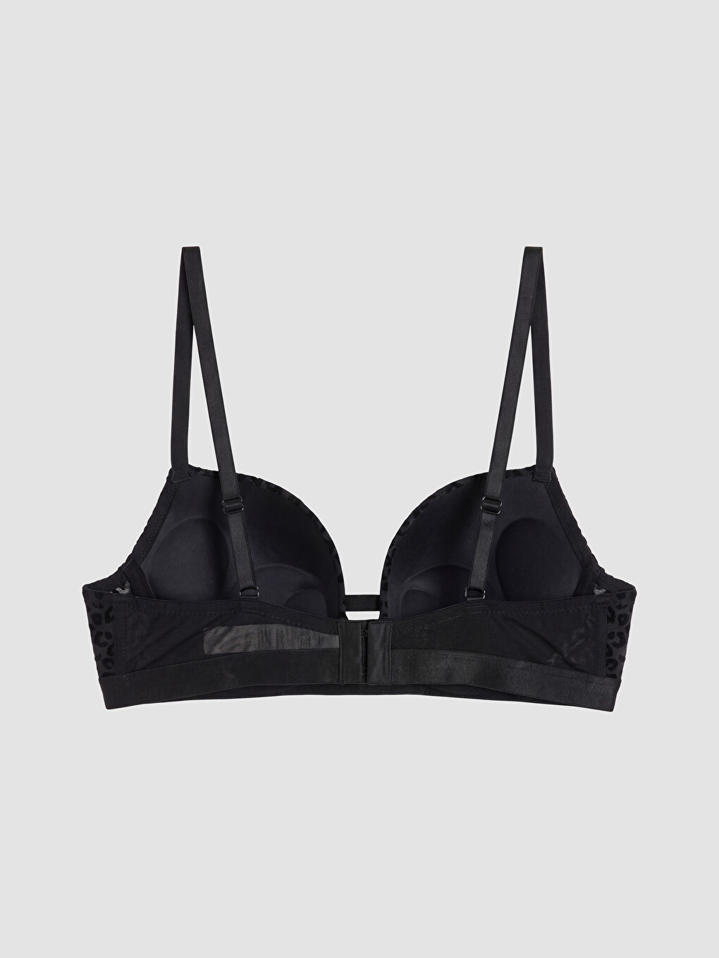 Wired Non Padded Leopard Print T-shirt Bra-1