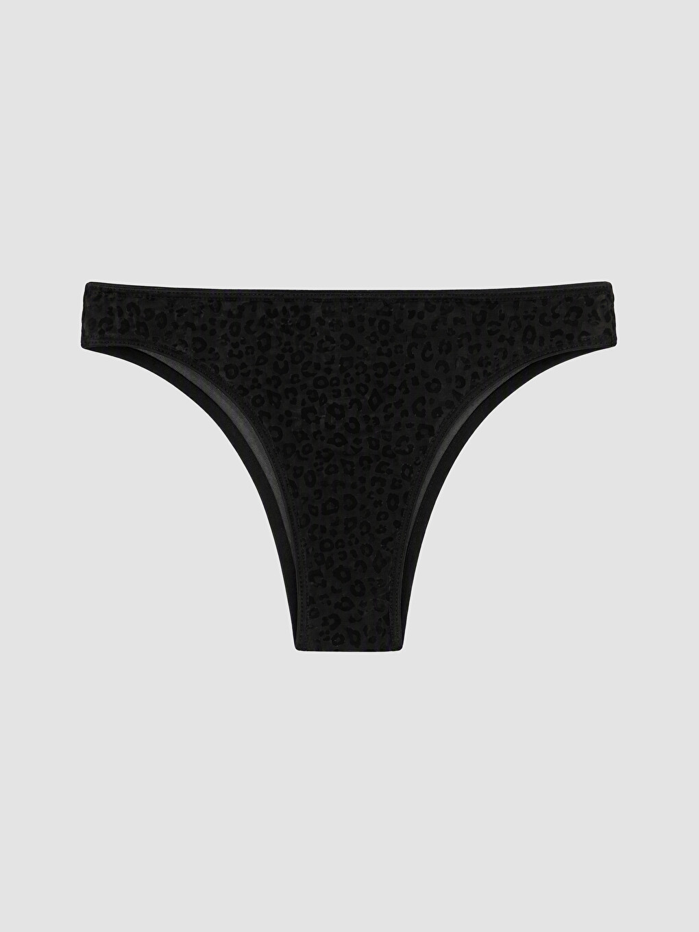 Woman Black Brazilian Knickers