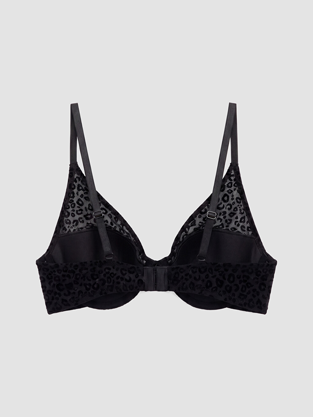 Wired Non Padded Leopard Print T-shirt Bra-1