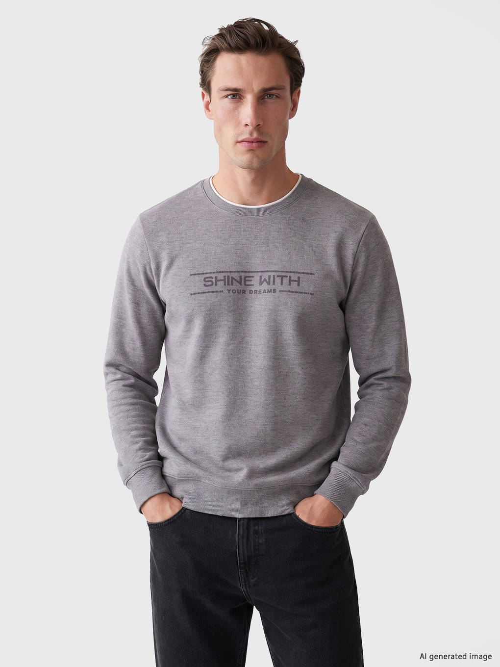 Crew Neck Men's Sweatshirt